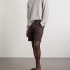 Slim-Fit Cotton-Blend Gabardine Chino Shorts - OU