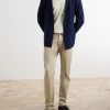Slim-Fit Stretch Cotton-Blend Gabardine Trousers - OU Slim-Fit Stretch Cotton-Blend Gabardine Trousers - OU