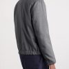 Wool-Canvas Blouson Jacket - BK
