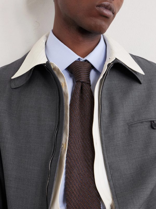 Wool-Canvas Blouson Jacket - E1