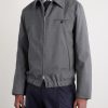 Wool-Canvas Blouson Jacket - FR