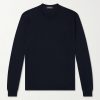 Cotton and Silk-Blend Sweater Cotton and Silk-Blend Sweater