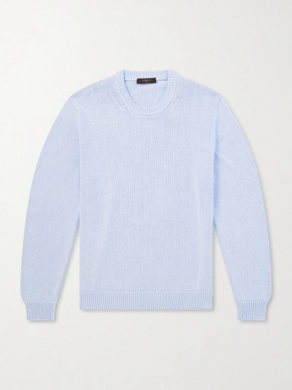 Slim-Fit Cotton Sweater Slim-Fit Cotton Sweater
