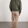 Cotton-Blend Bomber Jacket - BK Cotton-Blend Bomber Jacket - BK
