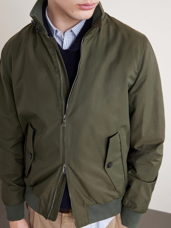 Cotton-Blend Bomber Jacket - CU Cotton-Blend Bomber Jacket - CU