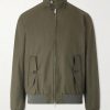 Cotton-Blend Bomber Jacket Cotton-Blend Bomber Jacket