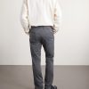 Slim-Fit Tapered Stretch-Cotton Gabardine Trousers - BK Slim-Fit Tapered Stretch-Cotton Gabardine Trousers - BK
