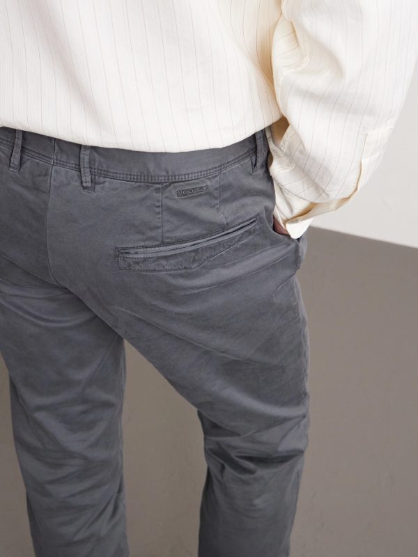 Slim-Fit Tapered Stretch-Cotton Gabardine Trousers - E1 Slim-Fit Tapered Stretch-Cotton Gabardine Trousers - E1