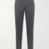 Slim-Fit Tapered Stretch-Cotton Gabardine Trousers Slim-Fit Tapered Stretch-Cotton Gabardine Trousers