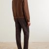 Tapered Stretch-Cotton Trousers - BK Tapered Stretch-Cotton Trousers - BK