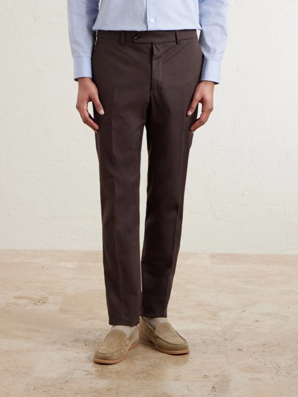 Tapered Stretch-Cotton Trousers - FR Tapered Stretch-Cotton Trousers - FR