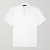 Cotton and Silk-Blend Jersey Polo Shirt Cotton and Silk-Blend Jersey Polo Shirt