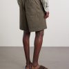 Ribstop Cotton-Blend Shorts - BK Ribstop Cotton-Blend Shorts - BK