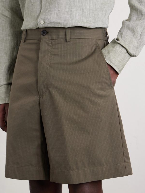 Ribstop Cotton-Blend Shorts - CU Ribstop Cotton-Blend Shorts - CU