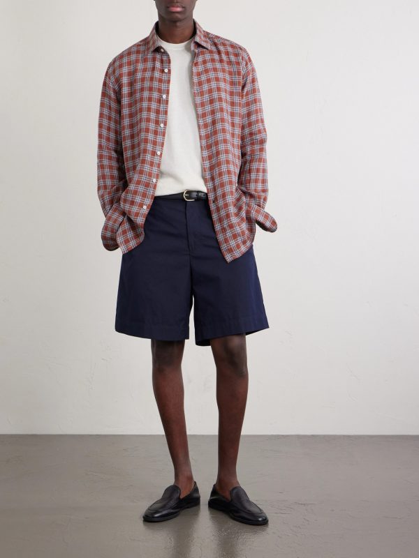 Cotton and Silk-Blend T-Shirt - OU