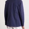 Cotton-Blend Suit Jacket - BK Cotton-Blend Suit Jacket - BK
