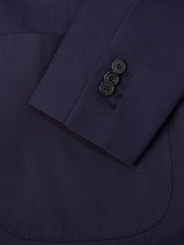 Cotton-Blend Suit Jacket - CU Cotton-Blend Suit Jacket - CU