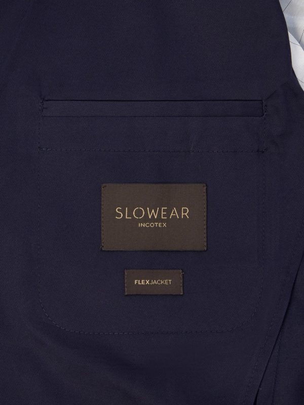 Cotton-Blend Suit Jacket - E1 Cotton-Blend Suit Jacket - E1