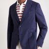 Cotton-Blend Suit Jacket - FR Cotton-Blend Suit Jacket - FR