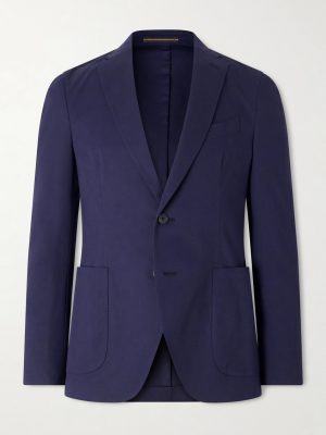 Cotton-Blend Suit Jacket Cotton-Blend Suit Jacket