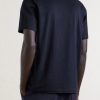 Cotton and Silk-Blend Jersey T-Shirt - BK