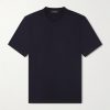 Cotton and Silk-Blend Jersey T-Shirt