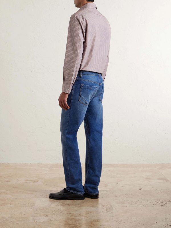 Straight-Leg Jeans - BK