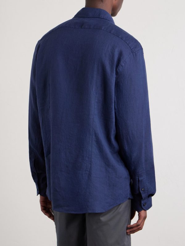 Linen Shirt - BK Linen Shirt - BK