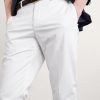 Tapered Stretch-Cotton Trousers - E1