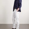 Tapered Stretch-Cotton Trousers - OU
