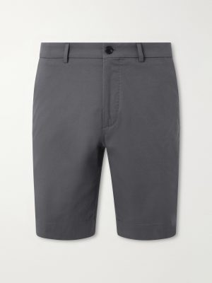 Slim-Fit Cotton-Blend Gabardine Chino Shorts