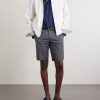 Slim-Fit Cotton-Blend Gabardine Chino Shorts - OU Slim-Fit Cotton-Blend Gabardine Chino Shorts - OU