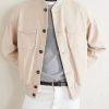 Suede Bomber Jacket - CU Suede Bomber Jacket - CU