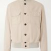 Suede Bomber Jacket Suede Bomber Jacket