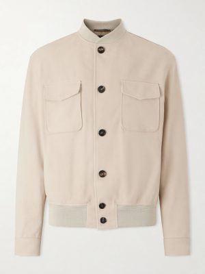 Suede Bomber Jacket Suede Bomber Jacket
