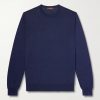 Cotton and Silk-Blend Sweater Cotton and Silk-Blend Sweater
