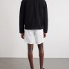 Corduroy-Trimmed Organic Cotton Coach Jacket - BK