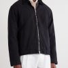 Corduroy-Trimmed Organic Cotton Coach Jacket - FR