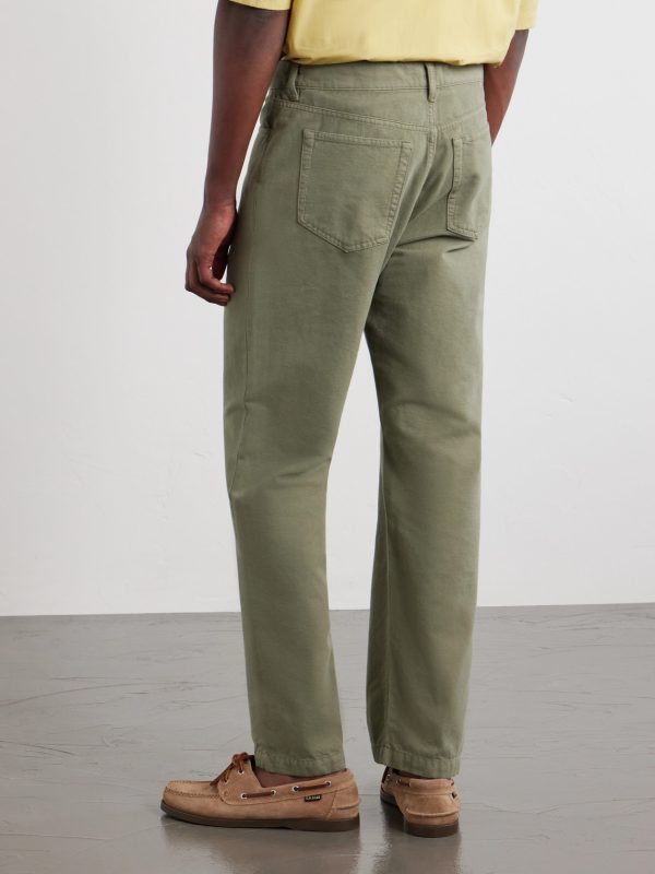 Edward Straight-Leg Linen Trousers - BK