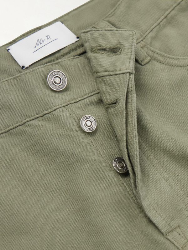 Edward Straight-Leg Linen Trousers - E1