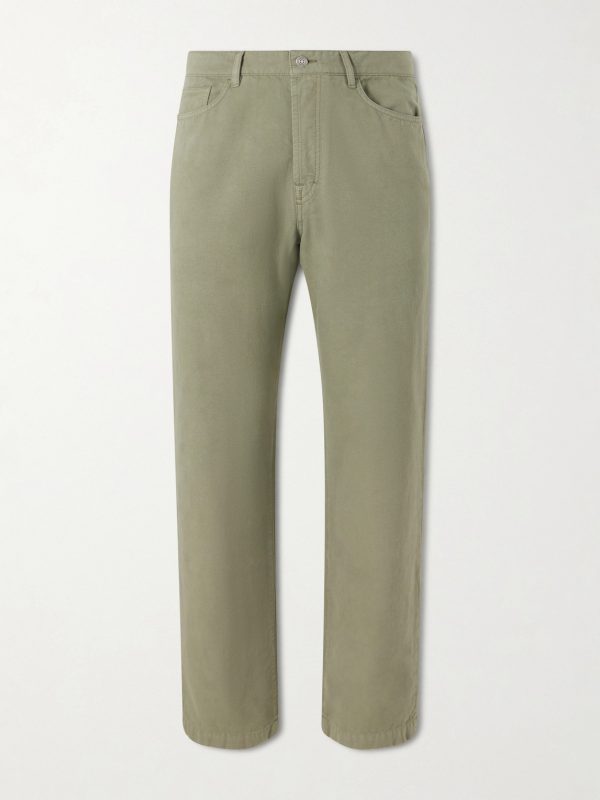 Edward Straight-Leg Linen Trousers