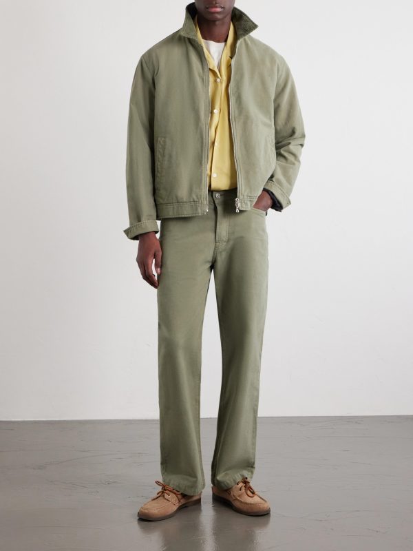 Edward Straight-Leg Linen Trousers - OU