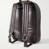 Intrecciato Leather Backpack - BK