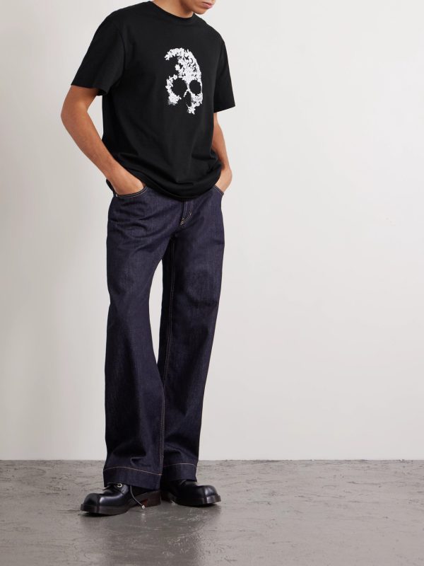 Printed Cotton-Jersey T-Shirt - OU Printed Cotton-Jersey T-Shirt - OU