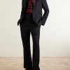 Fringed Checked Wool and Silk-Blend Scarf - OU