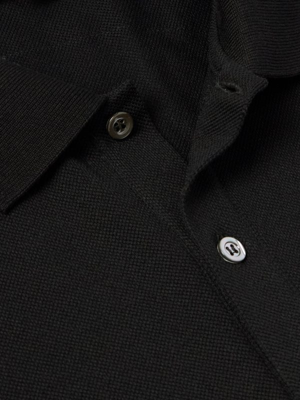 Harness-Detailed Cotton-Piqué Polo Shirt - CU Harness-Detailed Cotton-Piqué Polo Shirt - CU