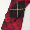 8cm Logo-Embroidered Checked Silk Tie - CU 8cm Logo-Embroidered Checked Silk Tie - CU