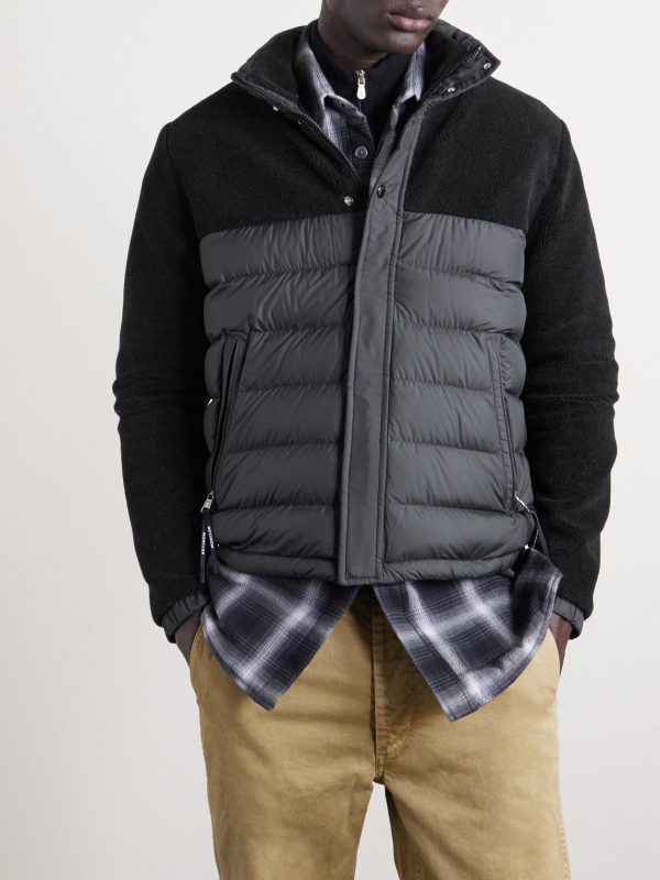 Mistral Panelled Fleece and Quilted Shell Down Jacket - FR Mistral Panelled Fleece and Quilted Shell Down Jacket - FR