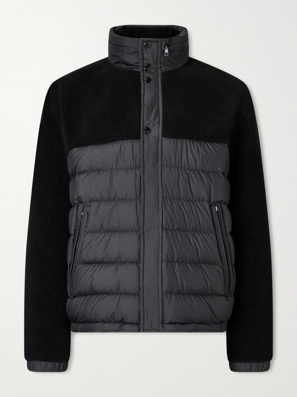 Mistral Panelled Fleece and Quilted Shell Down Jacket Mistral Panelled Fleece and Quilted Shell Down Jacket