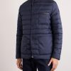 Kenai Leather-Trimmed Quilted Shell Down Jacket - FR